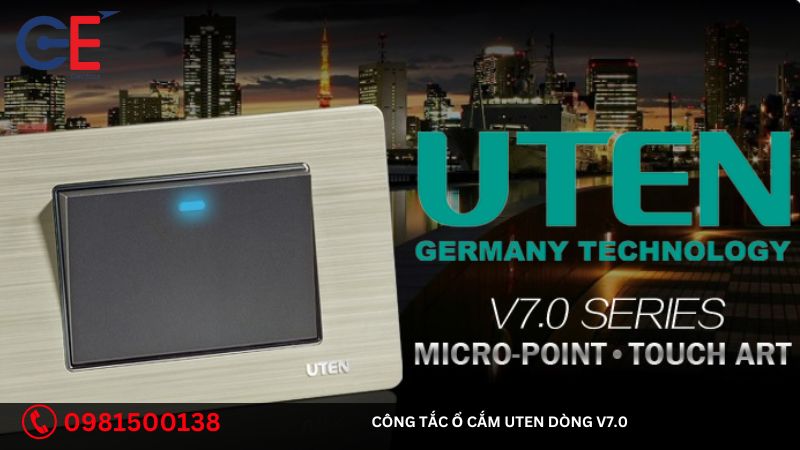 Công Tắc Ổ Cắm Uten Dòng V7.0