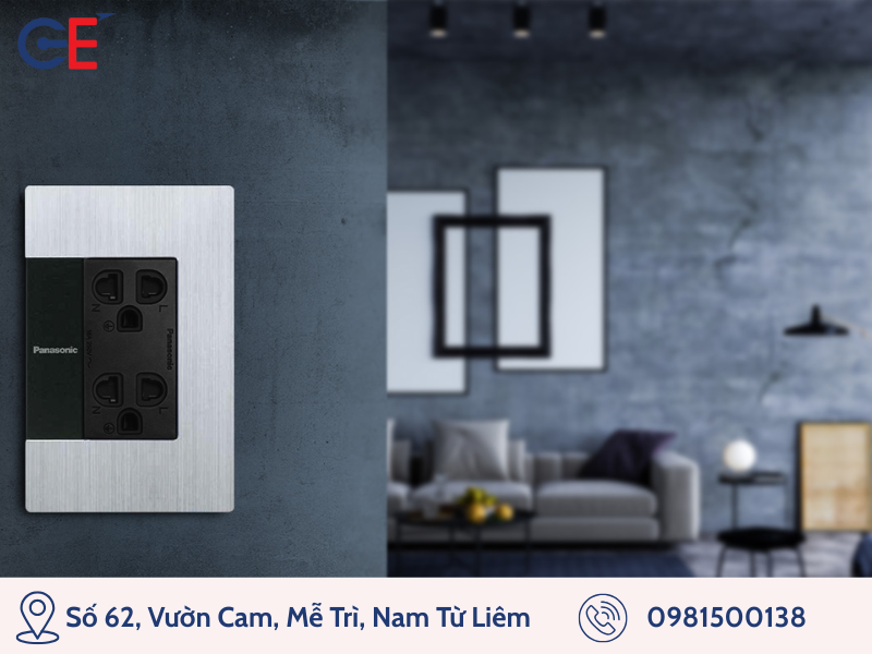 Công tắc ổ cắm Panasonic thân thiện với môi trường 