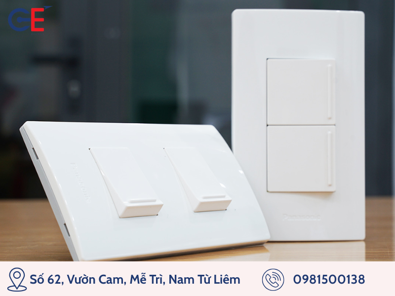 Công tắc ổ cắm Panasonic thiết kế sang trọng trong từng chi tiết 