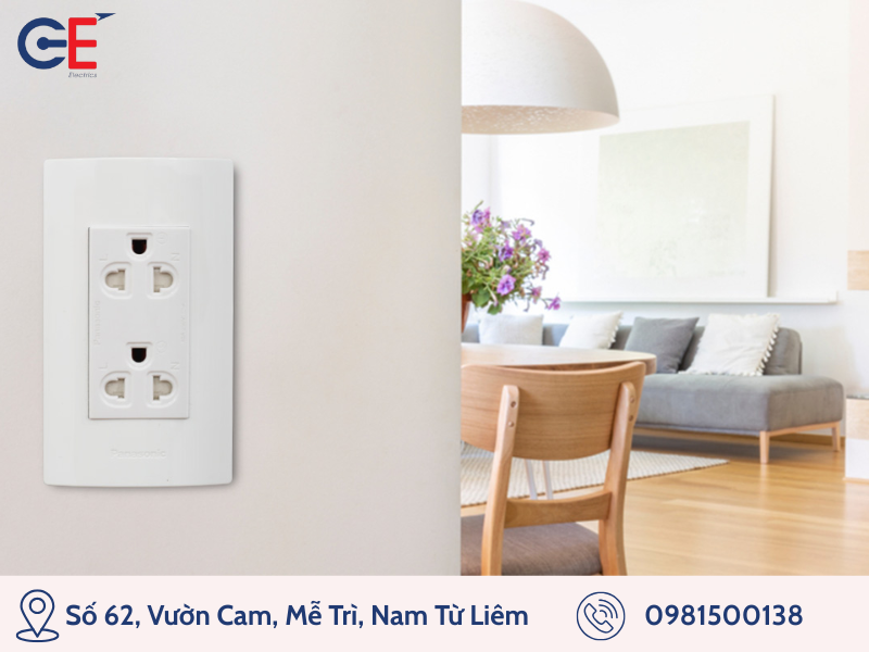 Công tắc ổ cắm Panasonic đa dạng mẫu mã phù hợp mọi không gian 