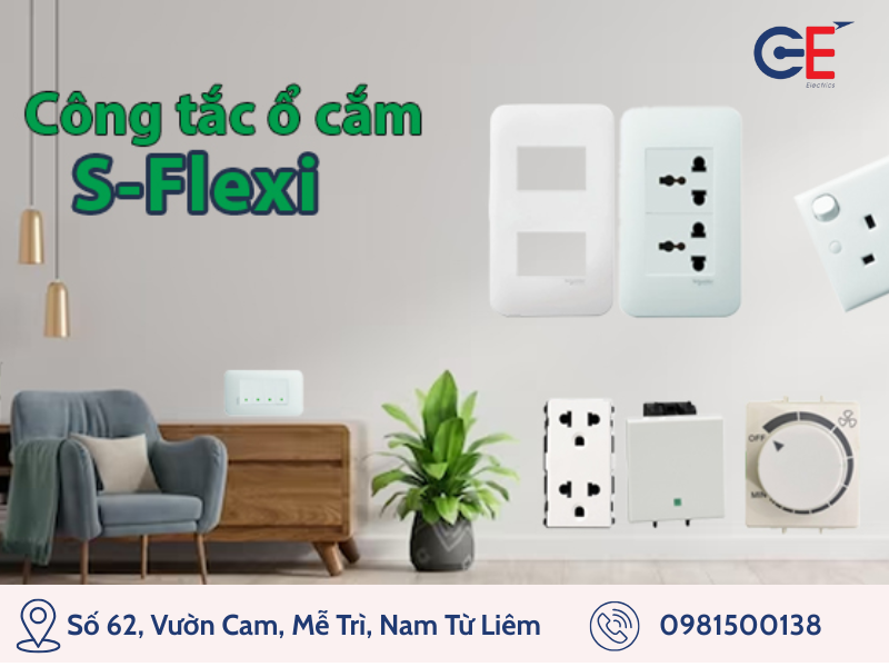 Công tắc ổ cắm Schneider với chất lượng tiêu chuẩn an toàn 