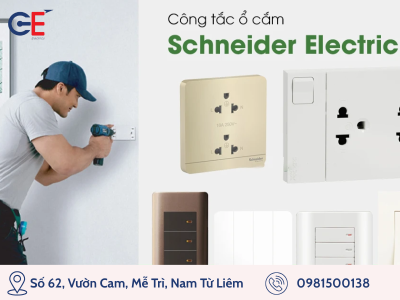 Công tắc ổ cắm Schneider 