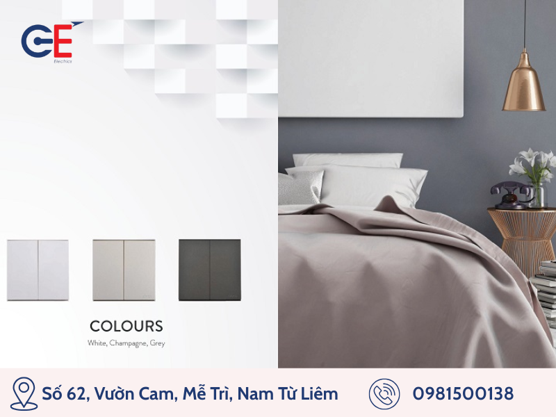 Công tắc ổ cắm Simon E6 phù hợp mọi phong cách