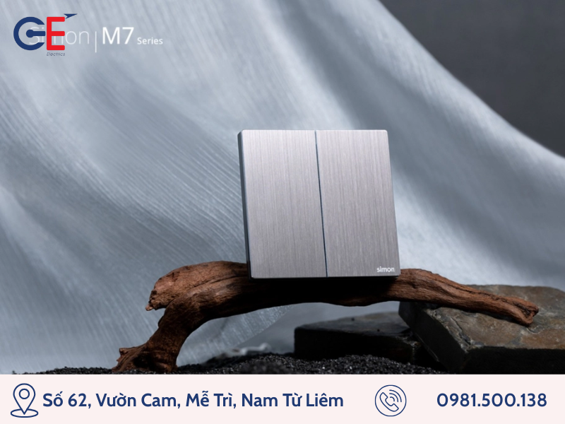 Công tắc ổ cắm Simon được bảo hành chính hãng 