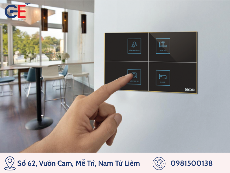 Cơ chế hoạt động của công tắc cảm ứng thông minh 