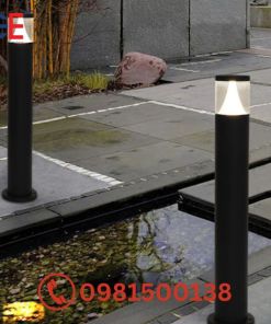 Đèn led sân vườn đầu phễu 12W GE-0182-40 110*400