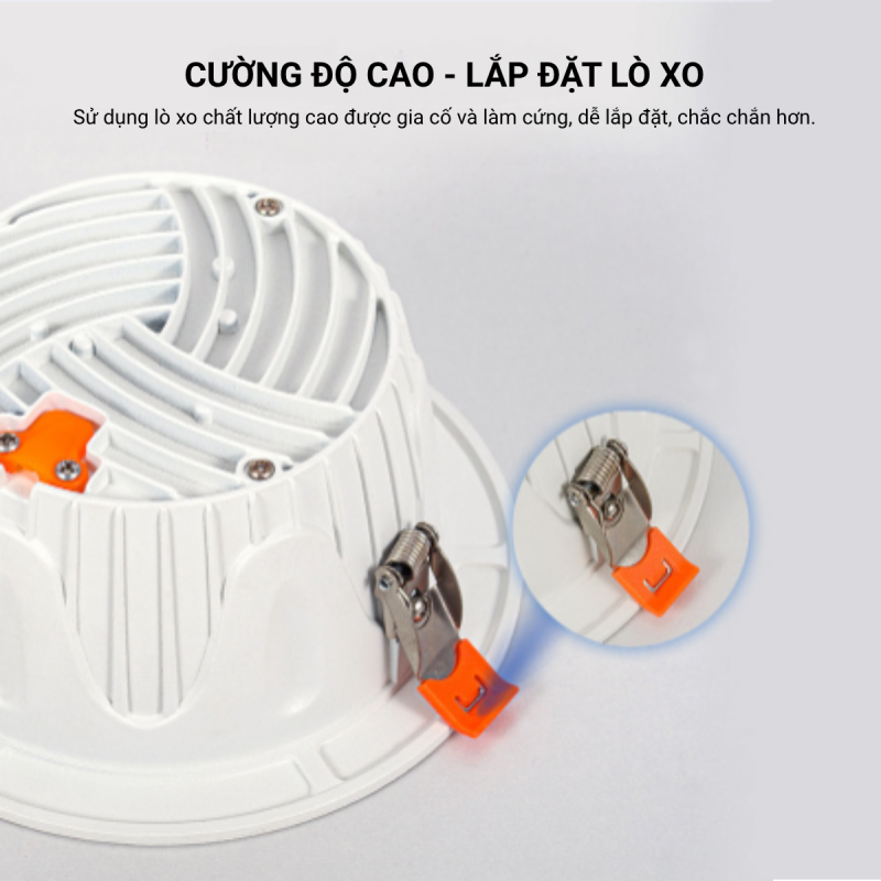 Cường độ cao lắp đặt lò xo