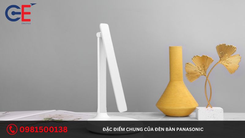 Đặc điểm chung của đèn bàn Panasonic