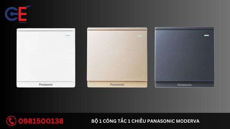 Đặc điểm của bộ 1 công tắc 1 chiều Panasonic Moderva 