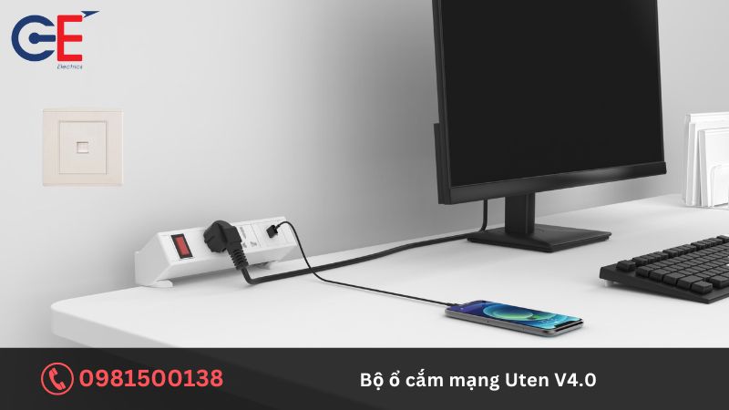 Đặc điểm nổi bật của bộ ổ cắm mạng Uten V4.0