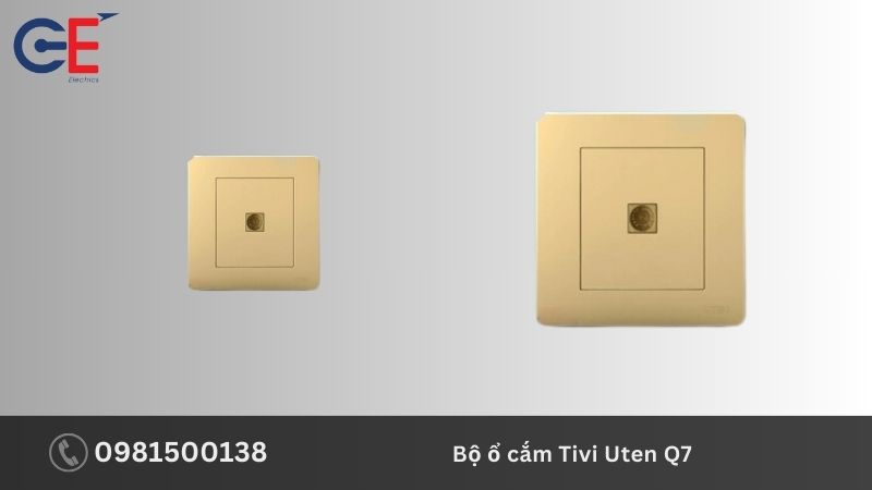Đặc điểm của bộ ổ cắm Tivi Uten Q7