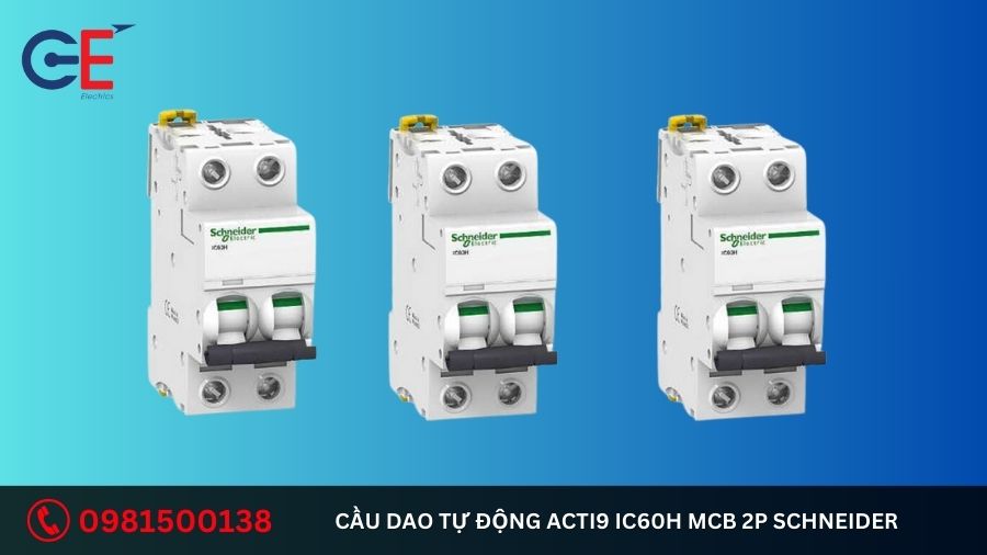 Đặc điểm của cầu dao tự động Acti9 iC60H MCB 2P Schneider