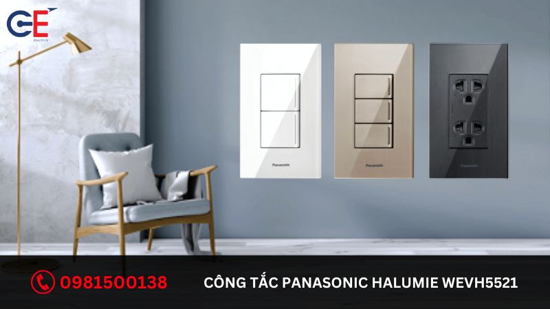 Đặc điểm của công tắc Panasonic Halumie WEVH5521