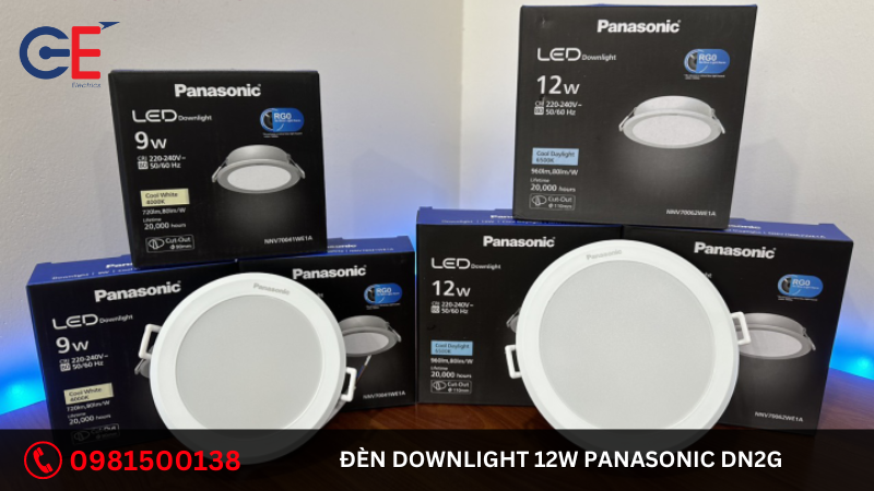 Đặc điểm của đèn Downlight 12W Panasonic DN2G