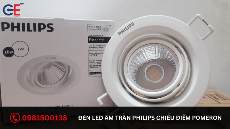 Đặc điểm của đèn LED Âm Trần Philips Pomeron
