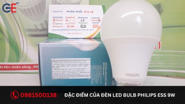 Đặc điểm của đèn LED Bulb Philips Essential 9W E27 VN