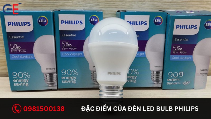 Đặc điểm của đèn Led bulb Philips