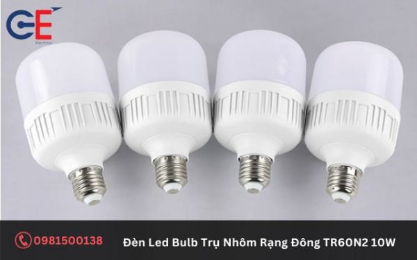 Đặc điểm của đèn Led Bulb Trụ Nhôm Rạng Đông TR60N2 10W