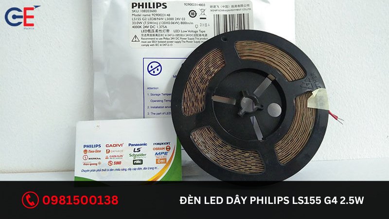 Đặc điểm của đèn Led dây Philips LS155 G4 2.5W