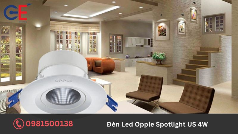 Đặc điểm của đèn LED Opple Spotlight US 4W