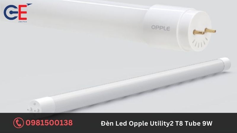 Đặc điểm của đèn Led Opple Utility2 T8 Tube 9W