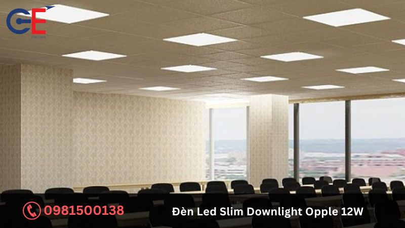 Đặc điểm của đèn Led Slim Downlight Opple 12W
