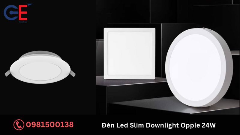 Đặc điểm của đèn Led Slim Downlight Opple 24W