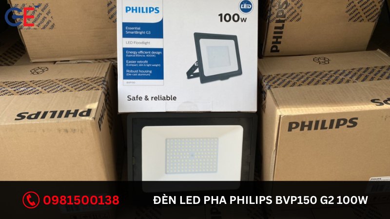 Đặc điểm của đèn LED Pha Philips BVP150 G2 100W