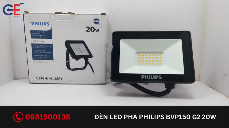 Đặc điểm của đèn LED Pha Philips BVP150 G2 20W