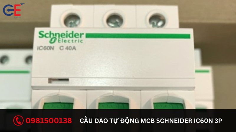 Đặc điểm của MCB Schneider iC60N 3P