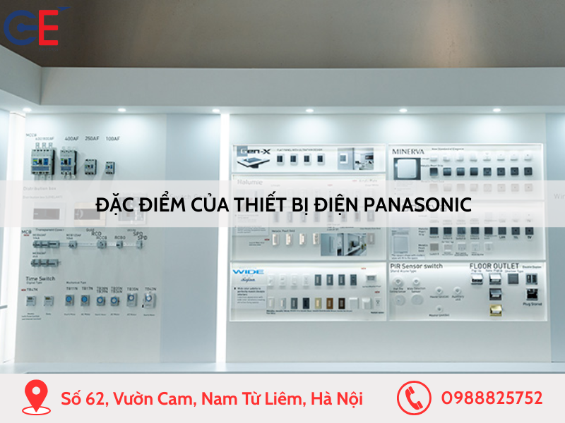 Đặc điểm thiết bị điện Panasonic