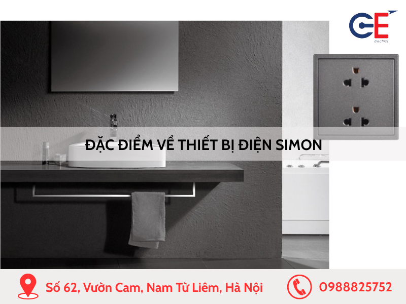 Đặc điểm về thiết bị điện Simon