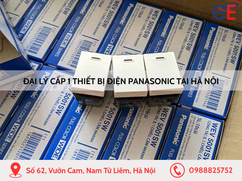 Đại lý cấp 1 thiết bị điện Panasonic tại Hà Nội