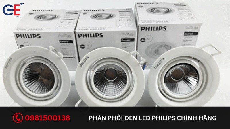 Đại lý phân phối đèn LED Philips