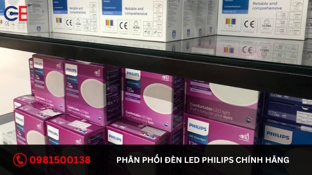 Đại lý phân phối đèn Led Philips