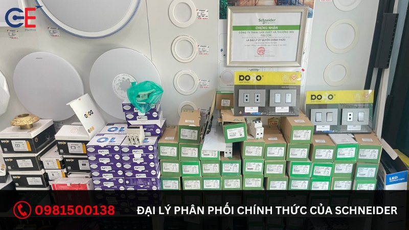 Đại lý Schneider GE phân phối chính hãng