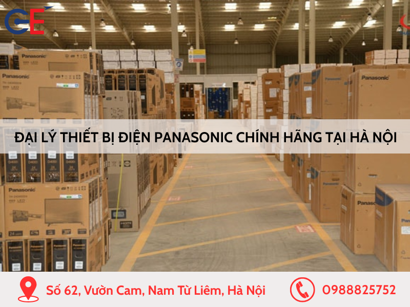 Đại lý thiết bị điện Panasonic chính hãng tại Hà Nội