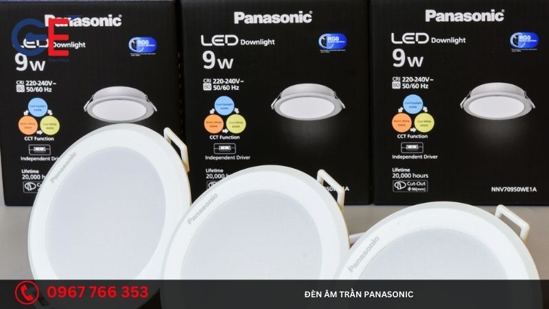Đèn âm trần Panasonic