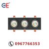 Đèn âm trần vuông COB thân đen 30W Asia