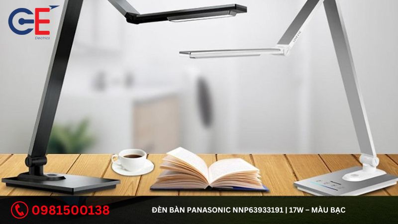 Đèn Bàn Panasonic NNP63933191 | 17W – Màu Bạc