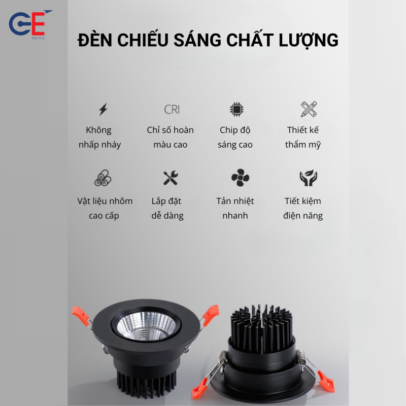 Đèn chiếu sáng chất lượng