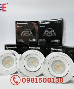 Đèn Downlight âm trần điều chỉnh góc 60° Panasonic
