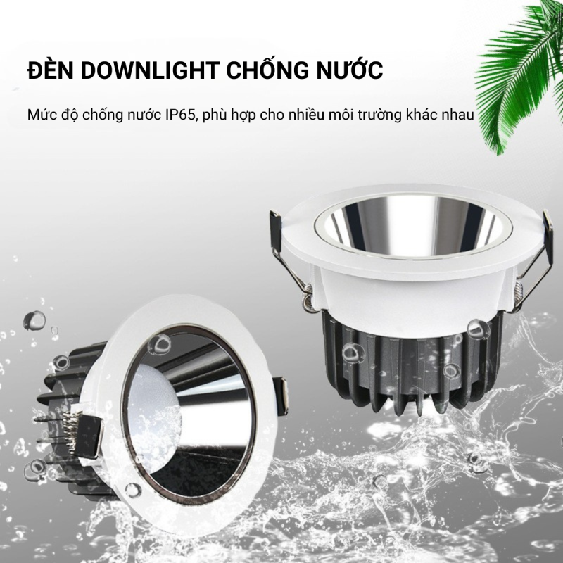 Đèn downlight chống nước