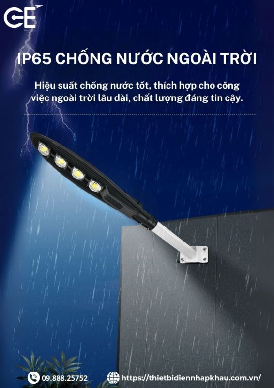 Đèn đường led Philips 200w chống nước IP65