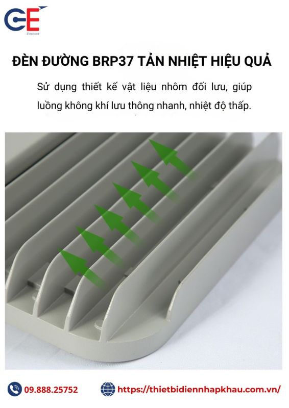 Đèn đường led Philips tản nhiệt hiệu quả