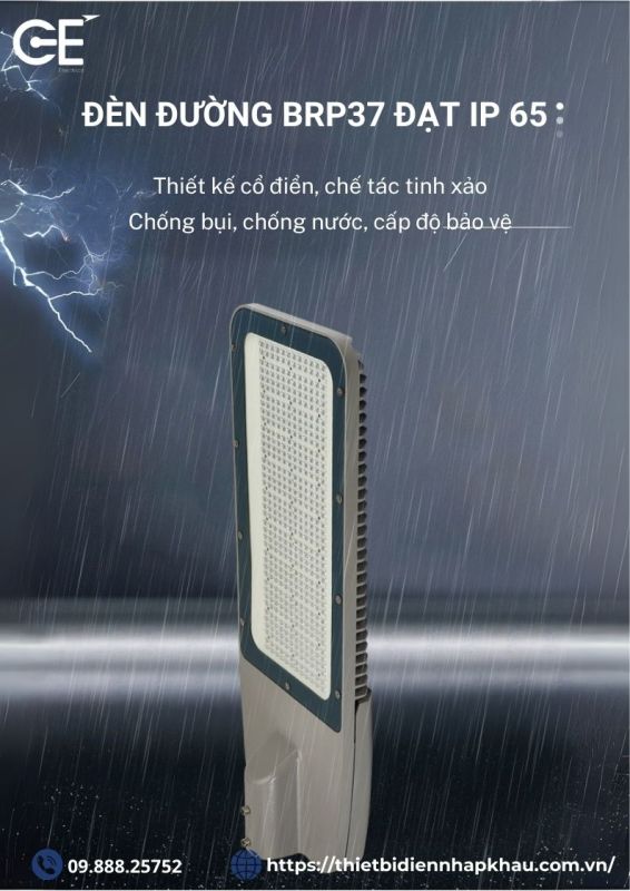 Đèn đường Philips 200w chuẩn IP65