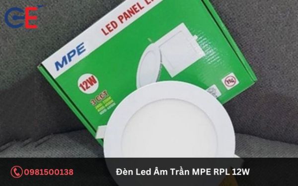 Lưu ý khi sử dụng đèn LED Âm Trần MPE RPL 12W