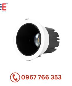 Đèn âm trần rọi choá sâu Zircon không viền