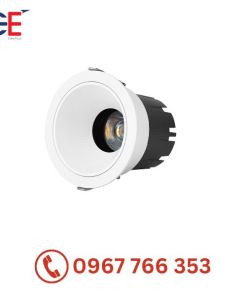 Đèn âm trần rọi choá sâu Zircon không viền