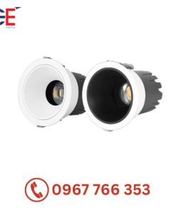 Đèn âm trần rọi choá sâu Zircon không viền